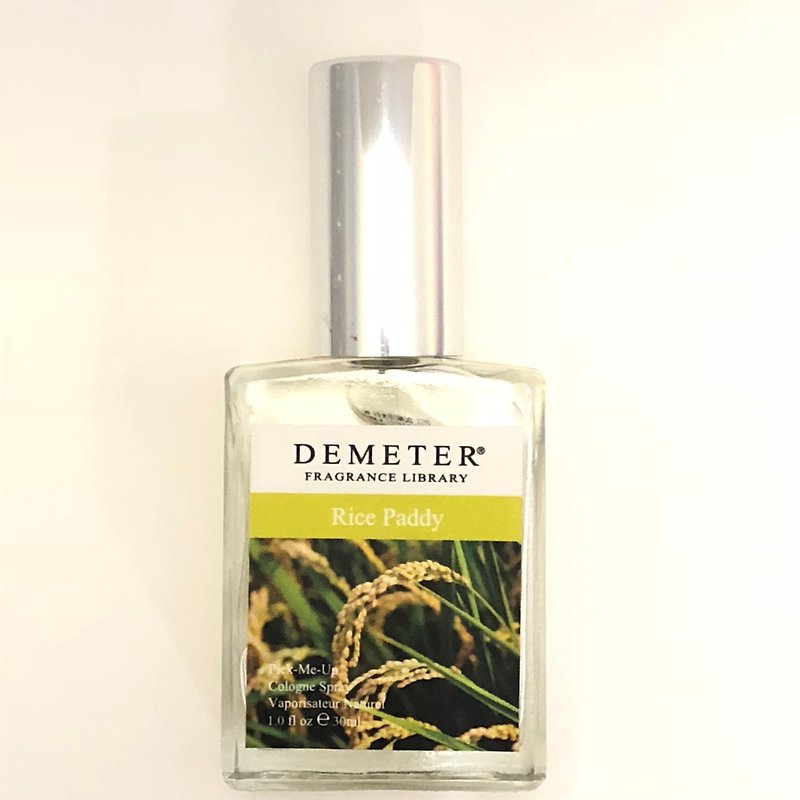 [デメテル臭い図書館]台湾の米の香りの状況の香水30ミリリットル - 香水 - ガラス ゴールド