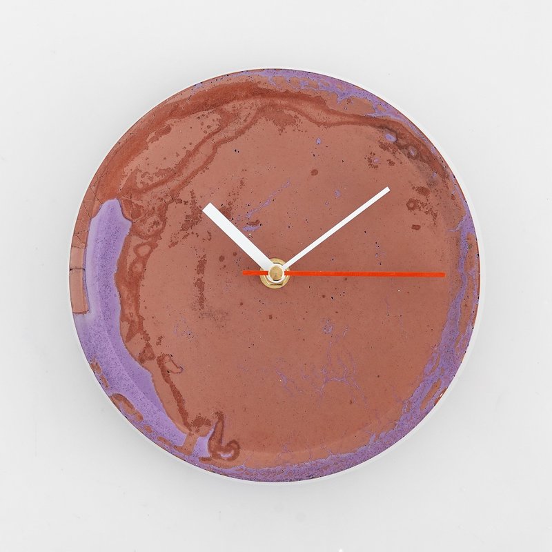 Cement clock, wall clock - Clocks - Cement 