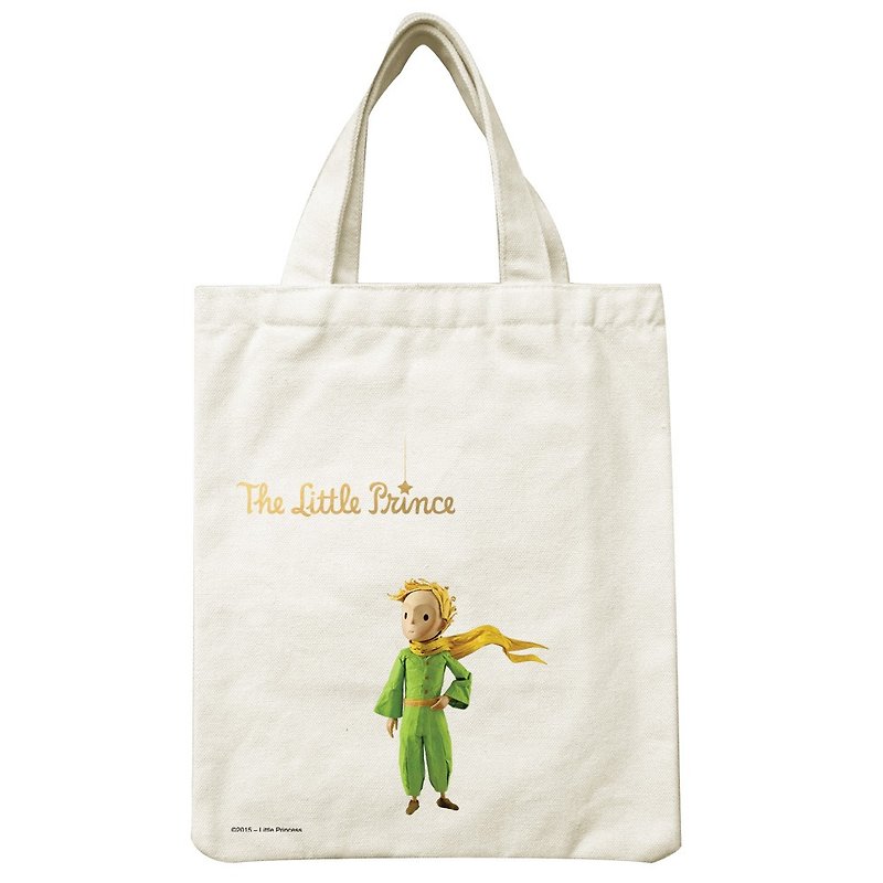 Little Prince Movie Edition License - Handbag - กระเป๋าถือ - ผ้าฝ้าย/ผ้าลินิน สีเขียว