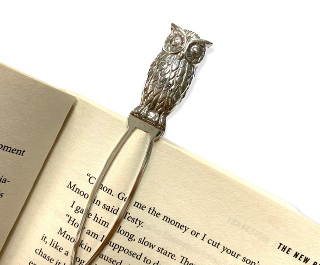 Sterling Silver Owl Bookmark outlets