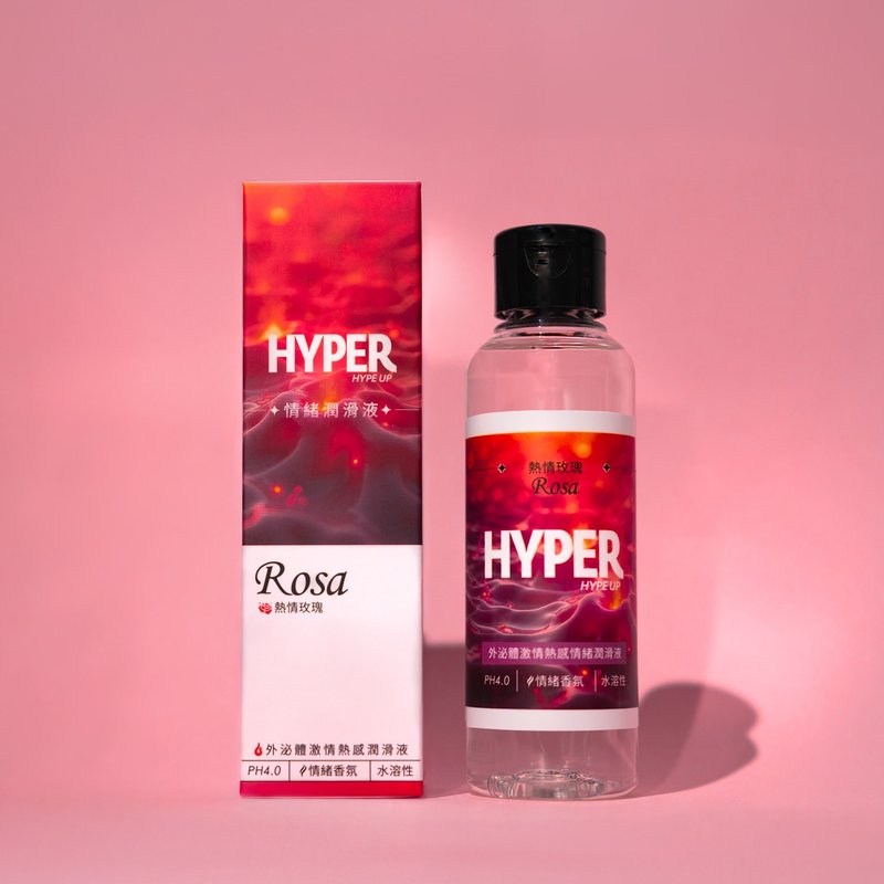 湊運費好物 HARU HYPER 外泌體激情熱感情緒潤滑液 130ml 玫瑰 - 情趣用品 - 濃縮/萃取物 紅色
