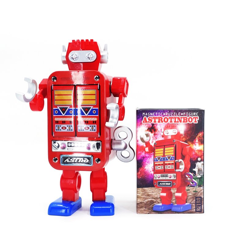 Astro TinBot - Phone Stands & Dust Plugs - Other Metals Green