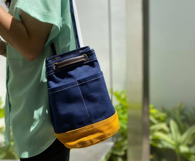 Mustard bucket bag hot sale