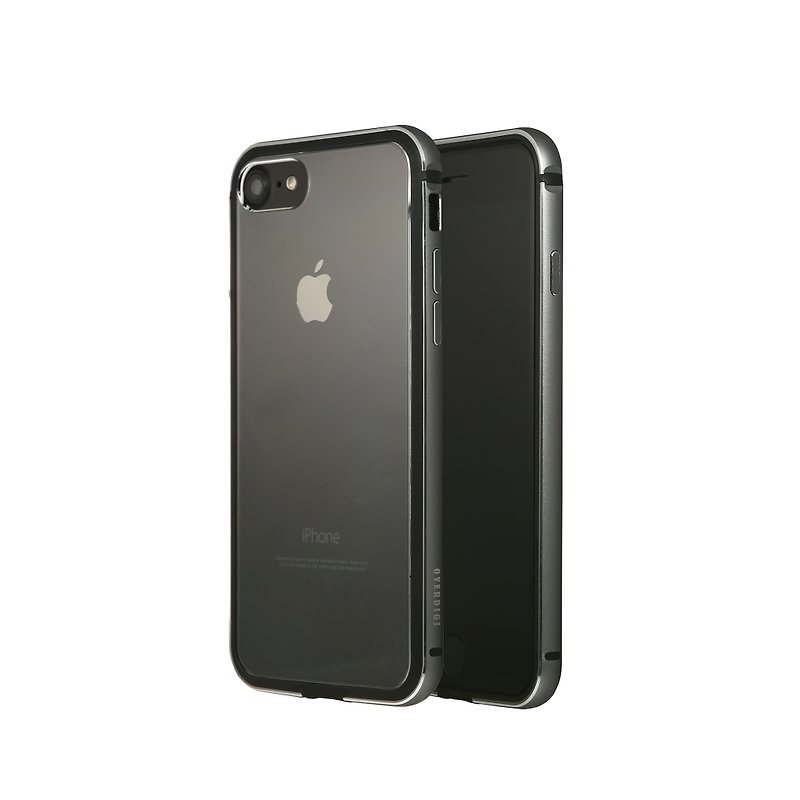 OVERDIGI LimboX iPhone7/8 雙料鋁合金邊框 太空灰 - 其他 - 紙 黑色