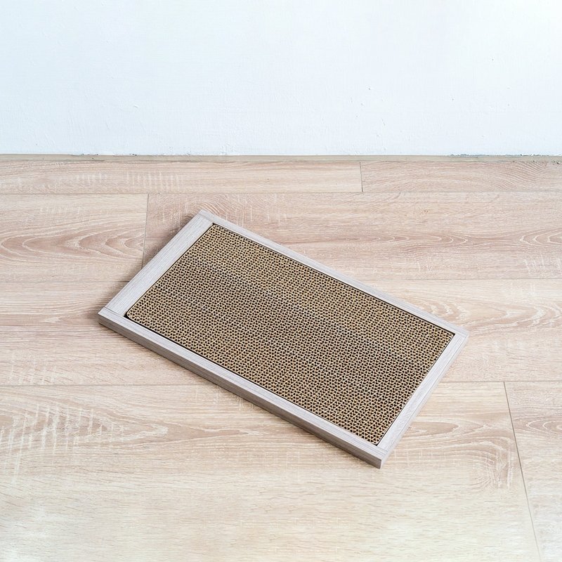 [Angejia] Grip and fall sand mat-including sand collection box (oatmeal color) - Cat Litter & Cat Litter Mats - Paper 