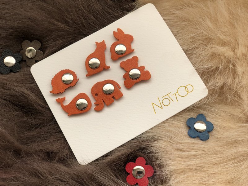 Dress-up-your-wallet Button Card 㕷鈕卡_Zoo - 其他 - 人造皮革 