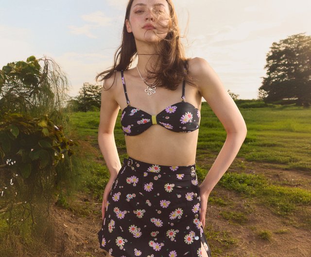 APRILPOOLDAY★日本未上陸★FIONA WRAP SKIRT ラップスカート Aprilpoolday / FIONA WRAP SKIRT IN DAISIES APRILPOOLDAY