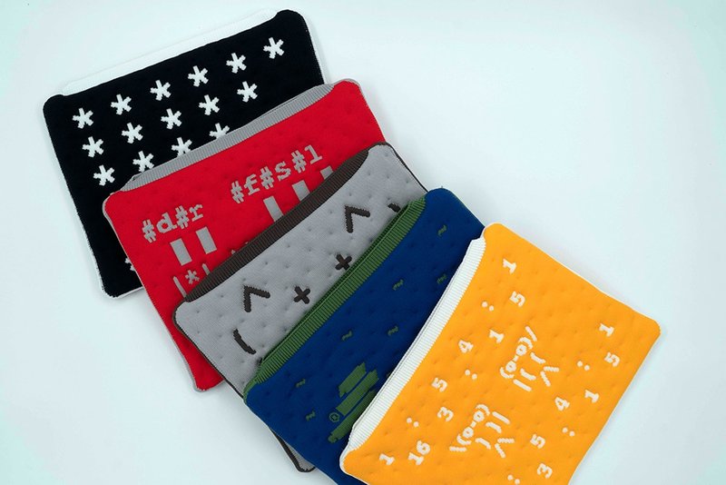 CHAT六廠原創 x 崔泰潤 : 創意編程電腦套 - 電腦袋 - 其他人造纖維 多色