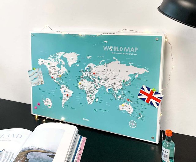 IKEA 地図アートパネル シルバー 工場 直営 店家具・インテリア - IKEA 地図アートパネル シルバー