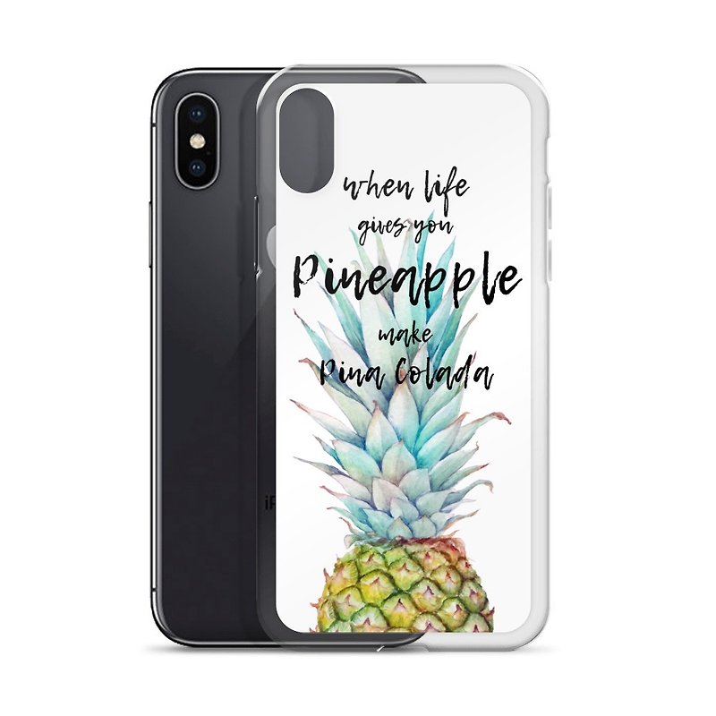 Exclusive- Pina Colada】Pineapple Phone Case. iPhone all models. Samsung Galaxy. - Phone Cases - Plastic 