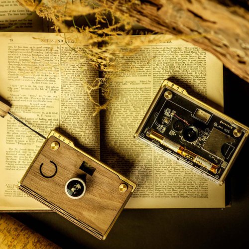 ペーパーシュート｜CROZ プレミアム PaperShoot トイカメラ 公式】ペーパーシュート CROZ プレミアム 真鍮フレーム付 PaperShoot