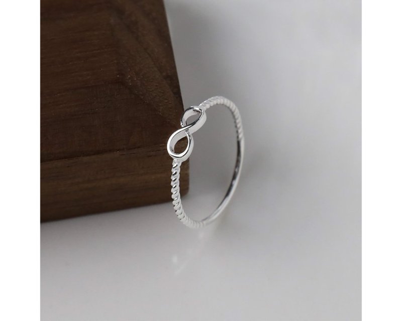 I Little Infinity I 925 sterling silver ring - General Rings - Sterling Silver Silver