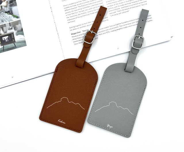 Personalised Passport Cover and Luggage Tag Custom Travel 