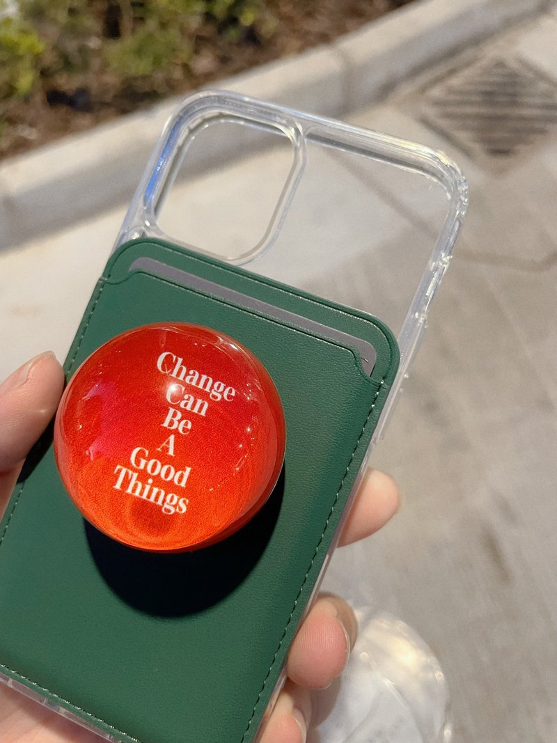 Change Can Be A Good Things Phone Tok 手機支架 福袋 - 手機配件 - 壓克力 紅色