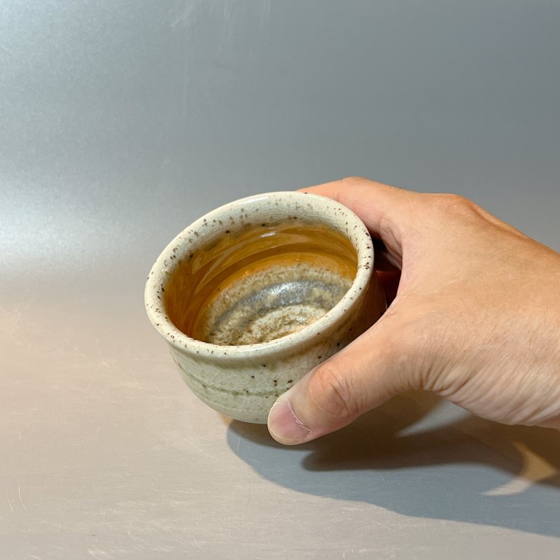 柴燒純瓷土主人杯 / 小平凡手作 - 茶壺/茶杯/茶具 - 陶 