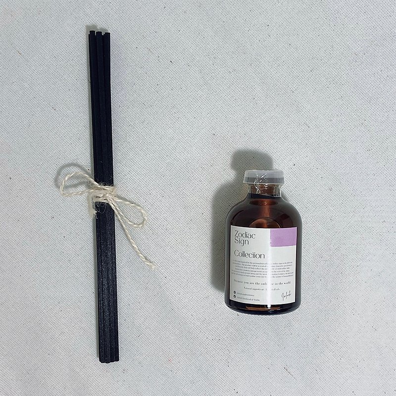Essential oils reed diffuser Sagittarius sign scented 40ml. - Fragrances - Essential Oils Purple