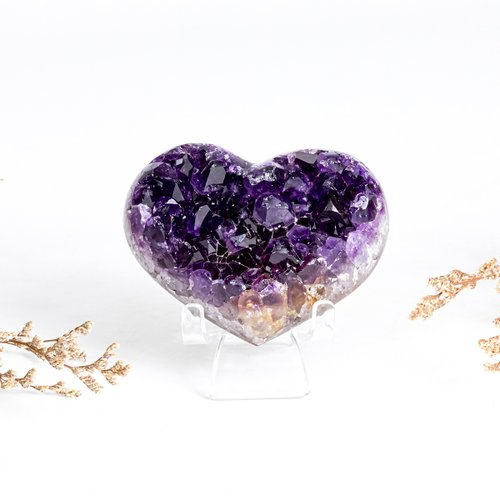 ウルグアイ産アメジストハートクラスター 2520244 - ショップ 石