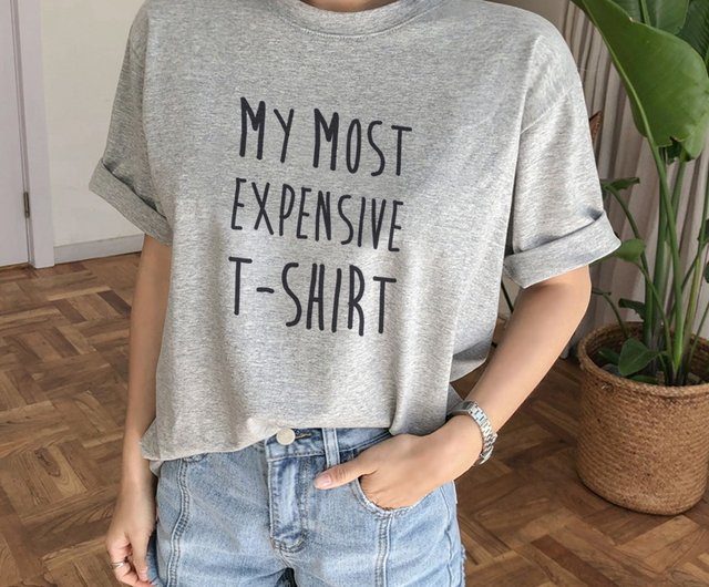 Most expensive best sale t shirt