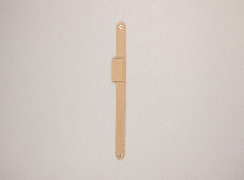 iF德國設計獎隨行筆套・全新不完美瑕疵品・褐色 - 筆記本/手帳 - 其他材質 卡其色