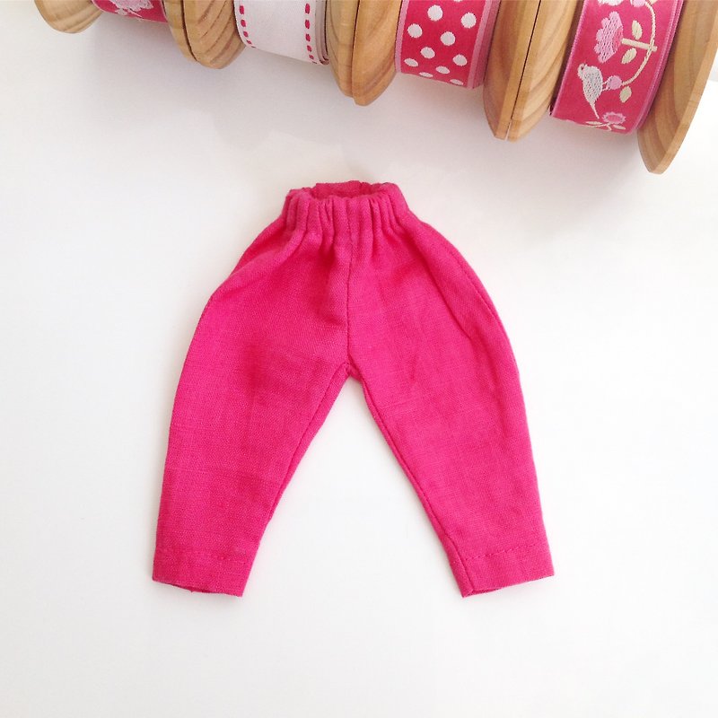 Pants for Blythe. Clothes for Blythe. Outfit for Blythe. - Stuffed Dolls & Figurines - Cotton & Hemp Multicolor