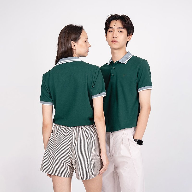 POLO // dark green // unisex - Men's T-Shirts & Tops - Polyester Green