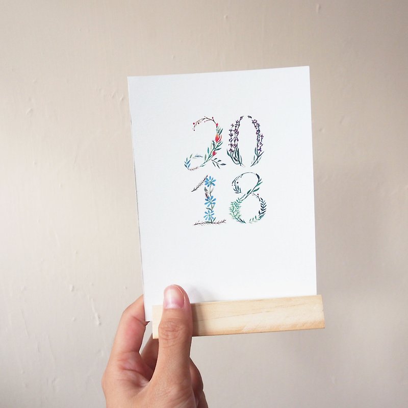 Goody Bag｜Mstandforc 2018 Calendar｜Customized Notebook | Schedule - Calendars - Paper Multicolor