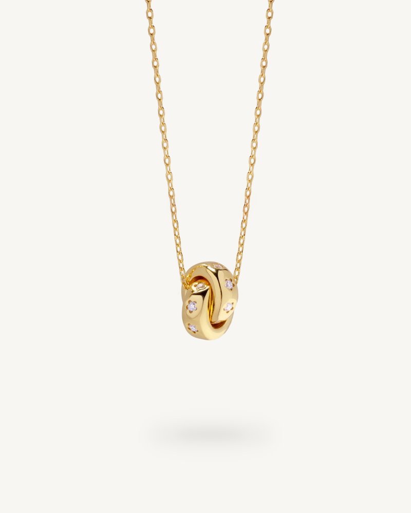 Flora Necklace │ 小花項鍊 - 項鍊 - 純銀 金色