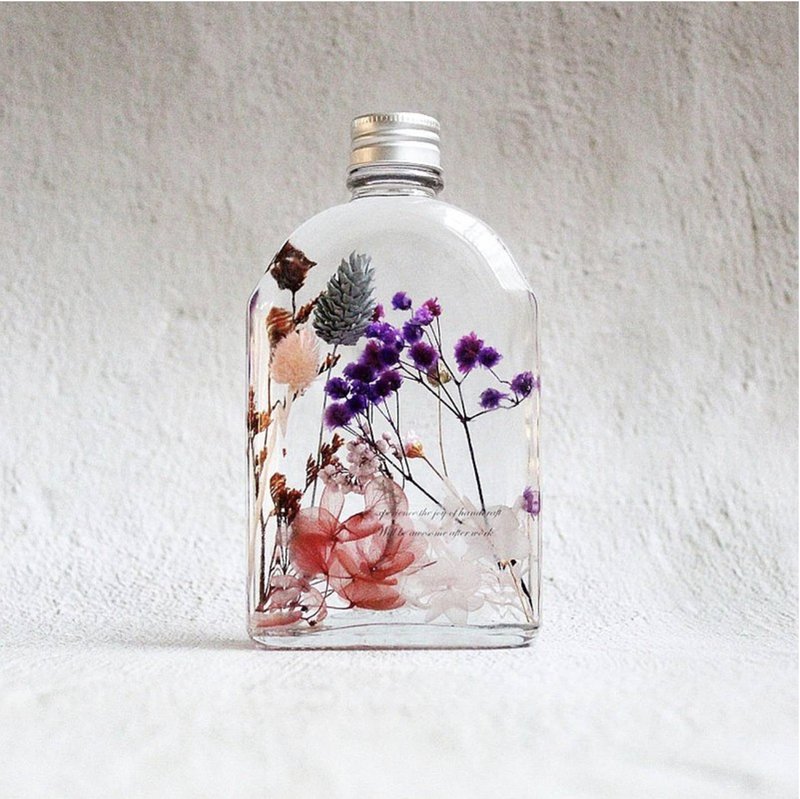 [Online DIY Material Pack] Immortal Hydrangea Large Floating Vase 200ML - Plants & Floral Arrangement - Plants & Flowers 