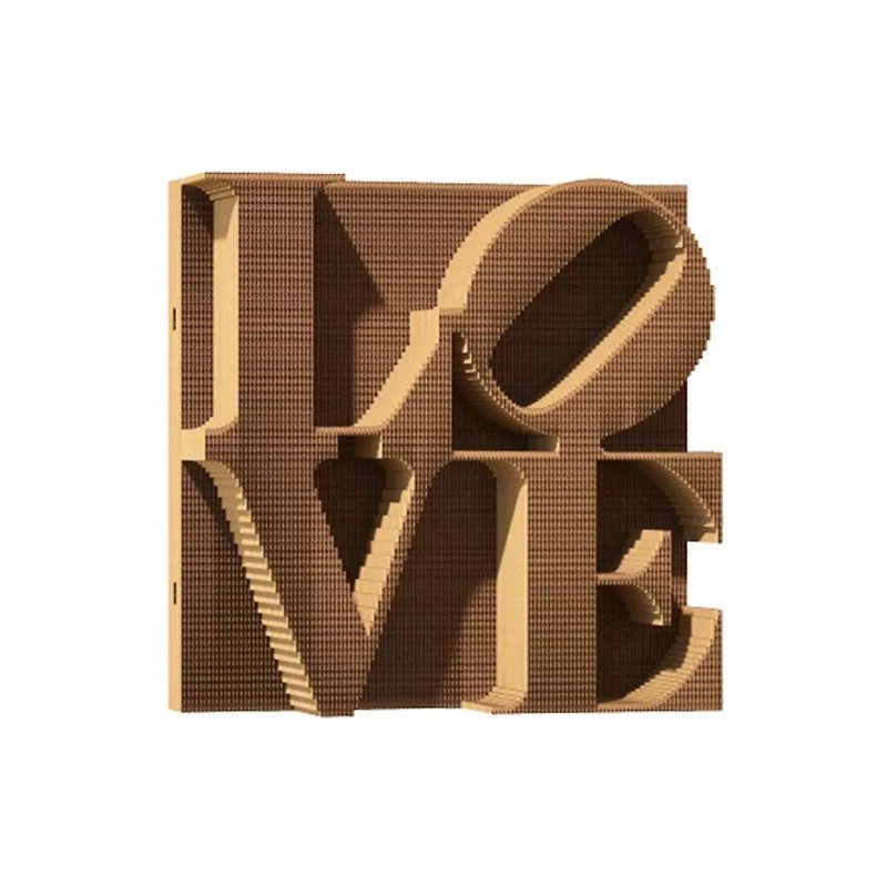 Cartonic - LOVE 3D Puzzle - Puzzles - Other Materials 