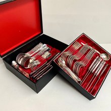 アルゼンチン製カトラリーセット 12点、ビンテージ、 1980年代後半購入 Amazon.co.jp: レトロ 銀製950 ティースプーン『Saloon Table