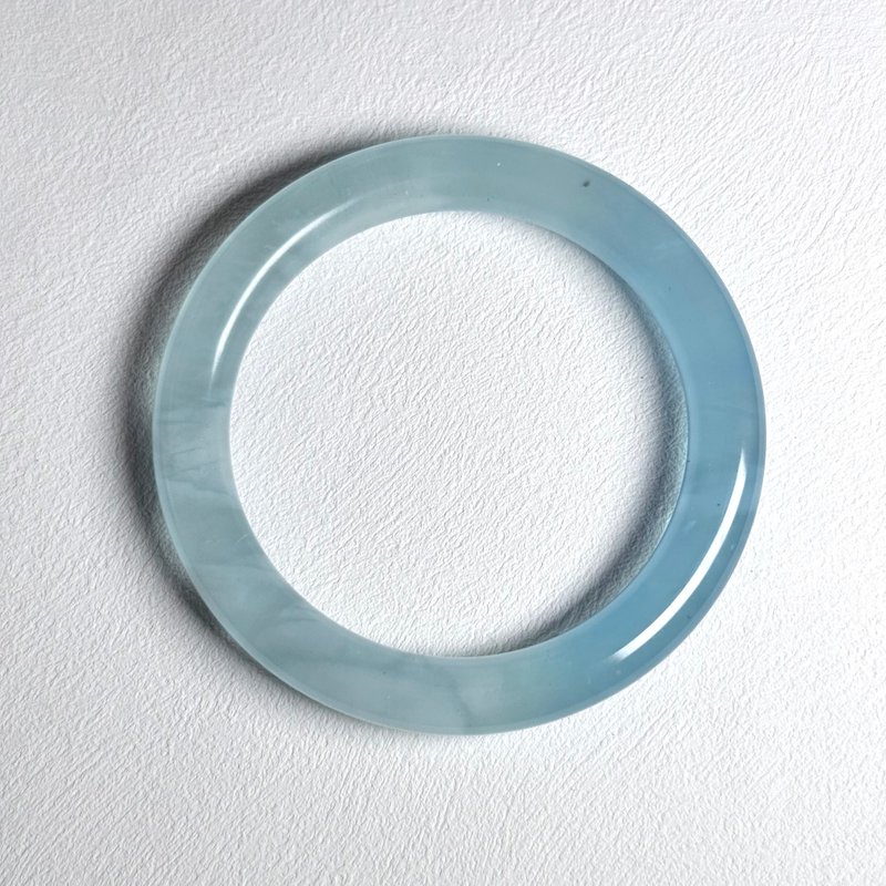 海藍寶手鐲 56MM - 手鍊/手環 - 水晶 藍色