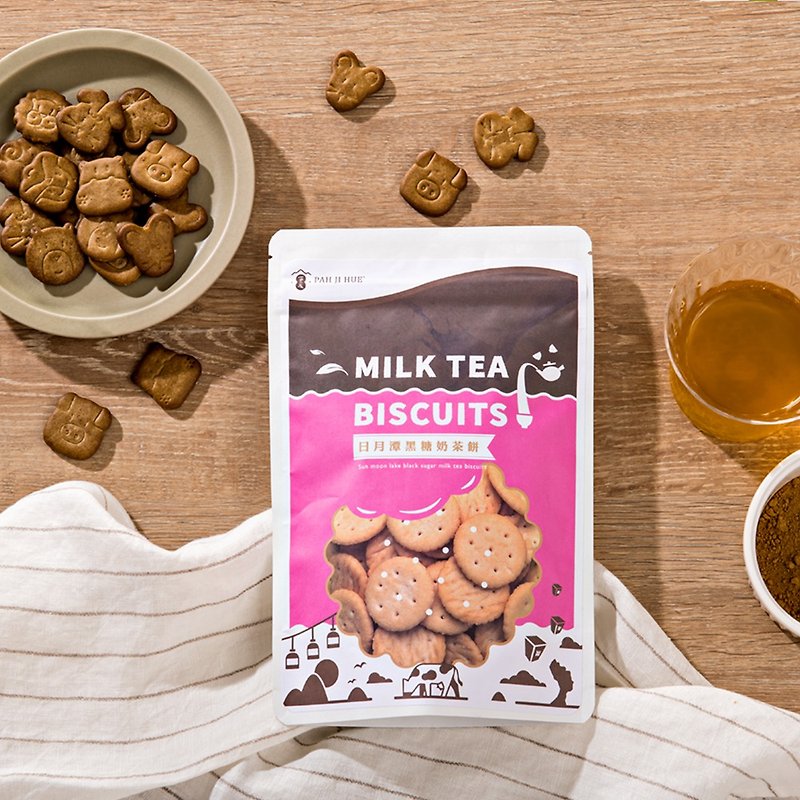 [One hundred and two years old] Tea Biscuits-Sun Moon Lake Brown Sugar Milk Tea Biscuits