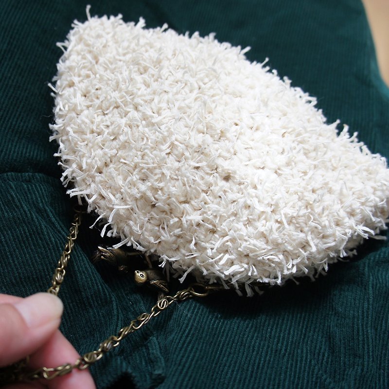 Ba-ba handmade crochet pouch (No.C974)