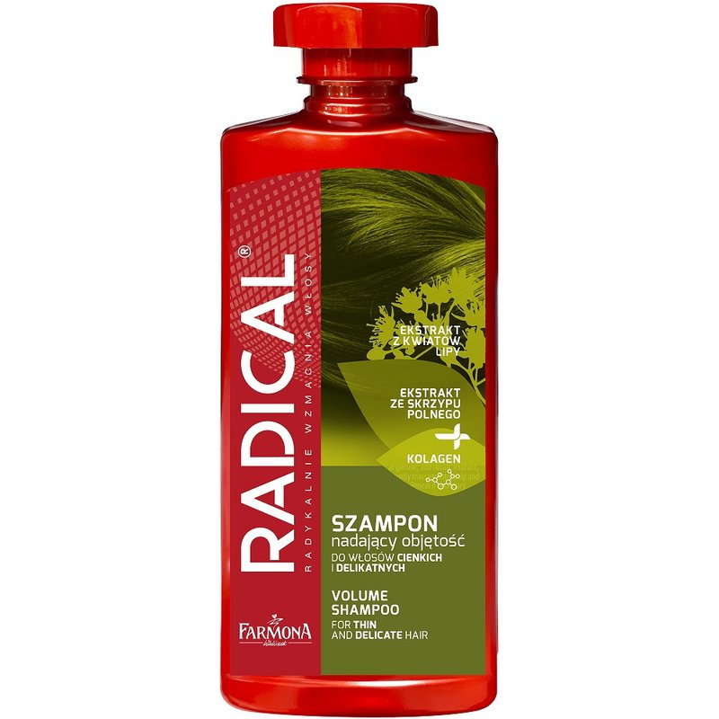 【Shampoo】RADICAL Horsetail/Linden Blossom Hair Fixing Conditioning Shampoo - แชมพู - วัสดุอื่นๆ สีเขียว