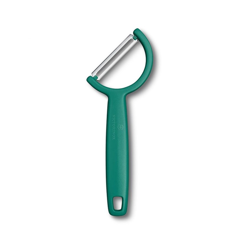 VICTORINOX 瑞士維氏 RHO系列 斜口削皮器/綠 6.0950.4 - 廚具 - 不鏽鋼 綠色