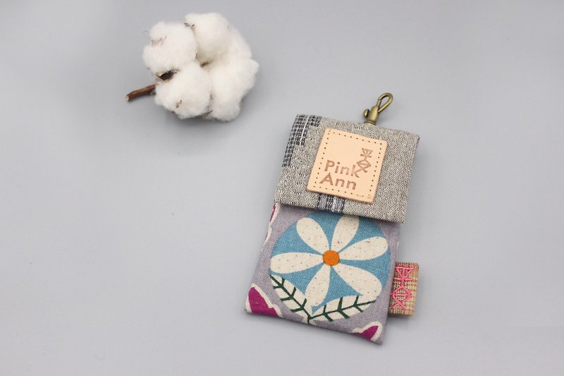 Ping An Classic Card Holder-Retro Candy Flower, You You Card Holder Directly Pass The Card