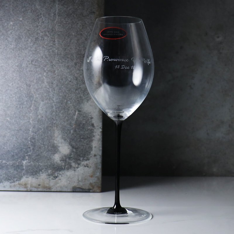 590cc [Austria Riedel Black Terrier Series] Sommeliers Emidaji Red Wine Glass