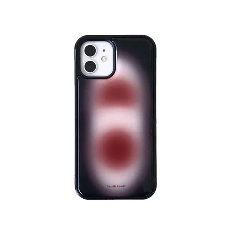 Spring Red Epoxy Bumper Phone Case - 手機殼/手機套 - 其他材質 紅色