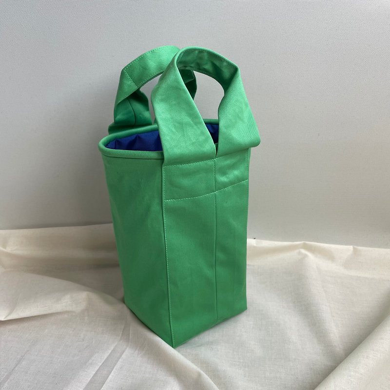 bucket tote bag - Handbags & Totes - Cotton & Hemp 