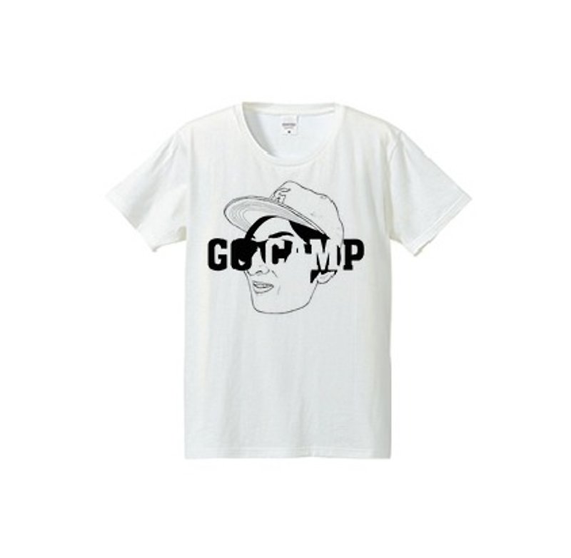 GO CAMP（4.7oz T-shirt） - Tシャツ - その他の素材 ホワイト