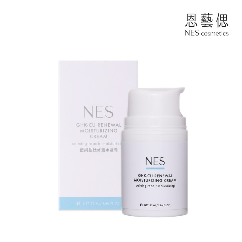 【NES cosmetics】GHK-Cu Renewal Moisturizing Cream - โลชั่น - พลาสติก ขาว