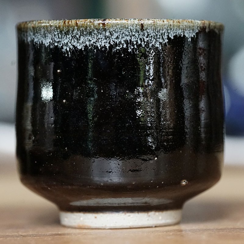 牛戶燒湯吞 - 茶壺/茶杯/茶具 - 陶 白色