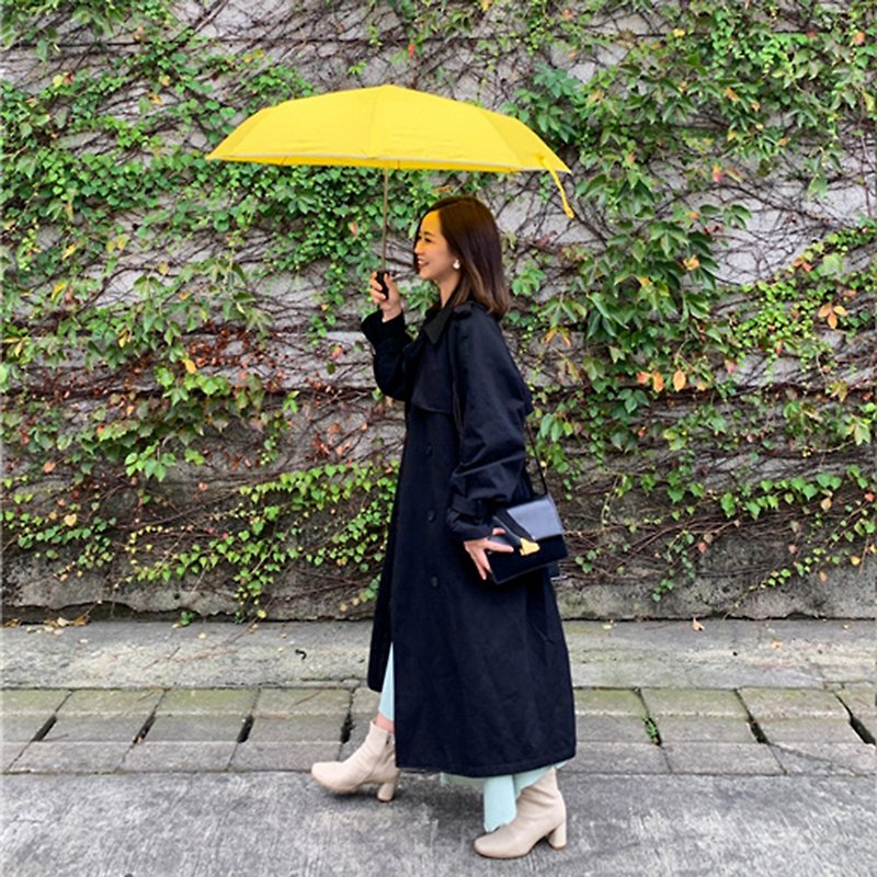[Gentleman's Dignity] 23-inch Oversized Umbrella‧MIT Nano Quick-drying Umbrella Cloth‧SRS Safety Automatic Umbrella - ร่ม - เส้นใยสังเคราะห์ สีเหลือง