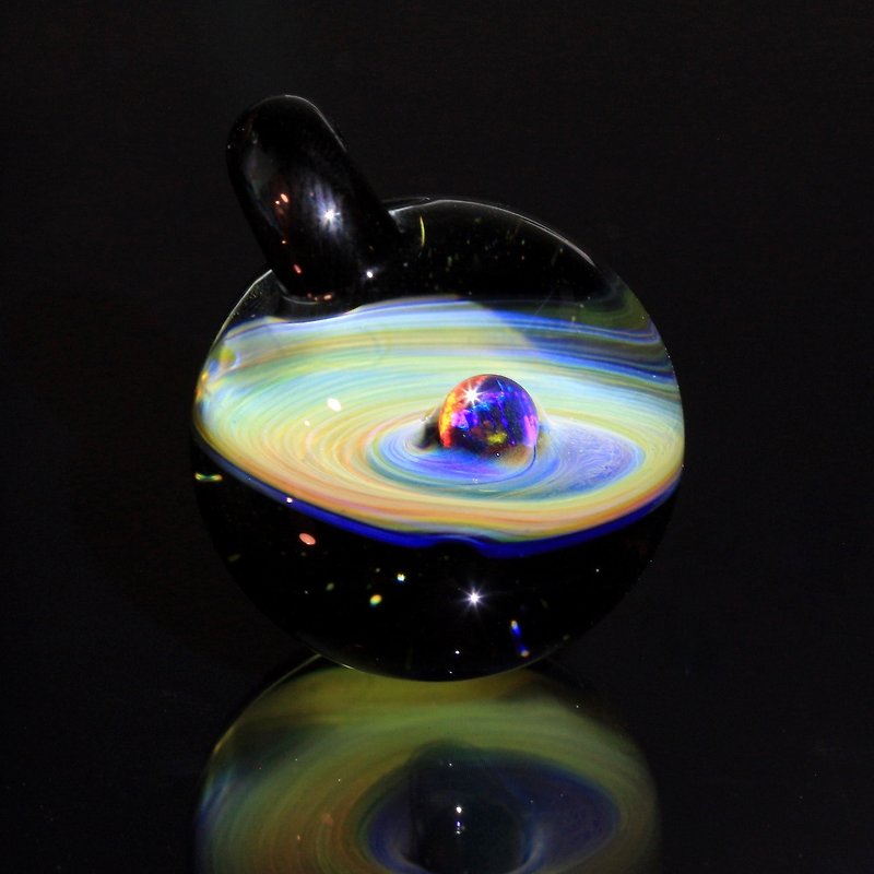 Spaceglass (PN17)  - Necklaces - Glass Gold