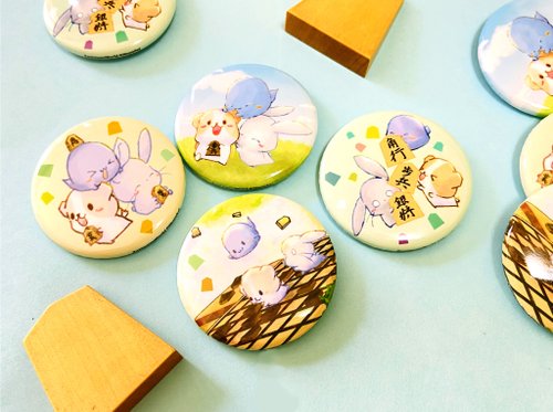 ピンズ・ピンバッジ・缶バッジ mimi ピンズ・ピンバッジ・缶バッジ ANZU 楽天市場】57mm ZecurePIN（Z安全