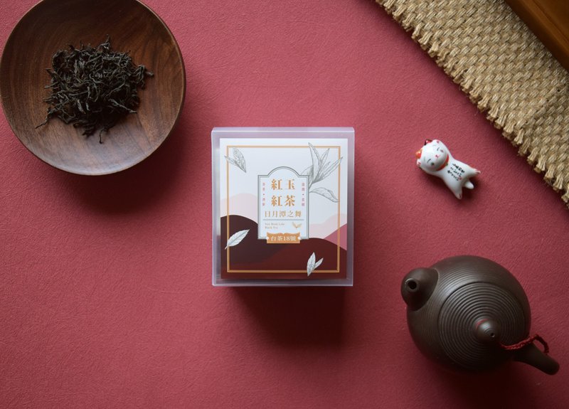 高品質日月潭之舞 台茶18號紅玉紅茶包 高品質三角茶包(6包/盒) - 茶葉/茶包/水果茶 - 其他材質 紅色
