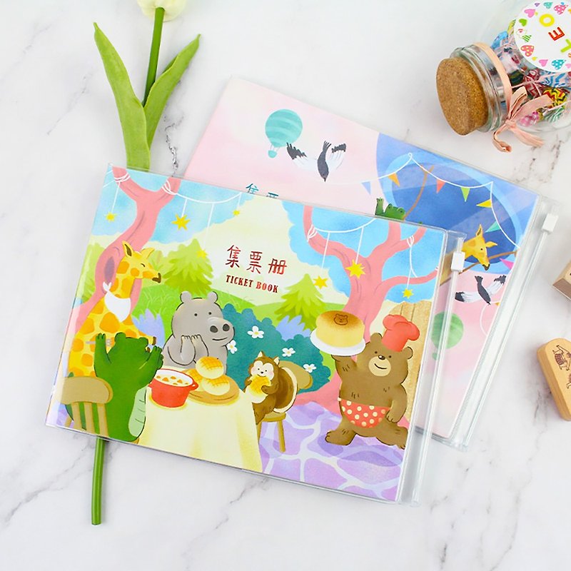 Chuyu A5/25K travel ticket collection hand-made notebook/travel notebook/notepad/-24 sheets