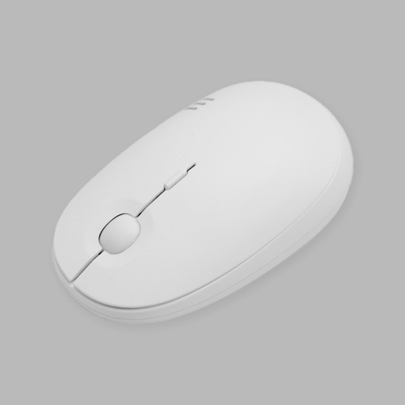 actto LED Wireless Bluetooth Mouse - Cloud White - Computer Accessories - Other Materials 