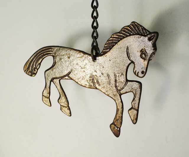 Wind Chime - Horse Bronze