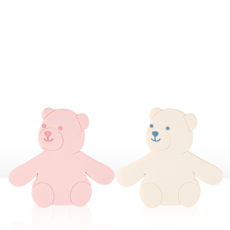 【Fees】Baby bear hook 2 pieces - เฟอร์นิเจอร์อื่น ๆ - วัสดุอื่นๆ ขาว